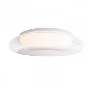 Nowoczesny Minimalistyczny Plafon Sufitowy Biały LED DUO C0233 MAXLIGHT
