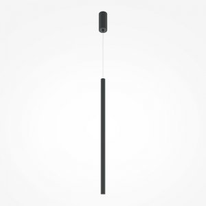 Minimalistyczna Czarna Lampa Wisząca LED Tuba PRO SHADE MOD160PL-L6B4K1 MAYTONI