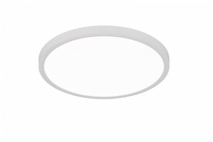 Biały ściemnialny plafon sufitowy LED ze zmienną barwą światła DRACO R65891931 RL 