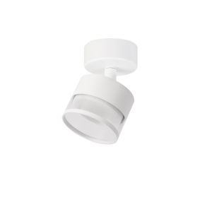 Lampa sufitowa natynkowa nowoczesna tuba regulowana spot sufitowy biały KENDAL LP-6331/1WS TR/WH Light Prestige 