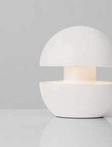 Lampa zewnętrzna do ogrodu na taras LED biała okrągła designerska nowoczesna ściemnialna IP54 LUSERIA LE75266 Luces Exclusivas