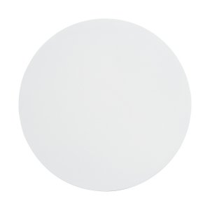 Lampa ścienna kinkiet biały okrągły 25cm płaski metalowy minimalistyczy NYX ST-8293W/25 white Step Into Design