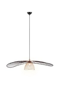 Lampa wisząca czarna druciana rustykalna boho nowoczesna dekoracyjna LAURIS R36791032 Rl