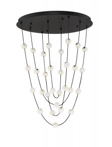 Nowoczesna designerska lampa wisząca złote kule CUTERVO LE44602 Luces Exlusivas