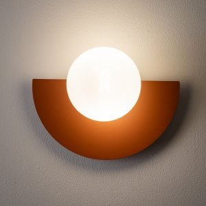 Kinkiet SATURN S Terakota 12600 Nowoczesna Lampa Ścienna
