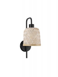 Bambusowy kinkiet w stylu boho TALITAS LE44510 Luces Exlusivas