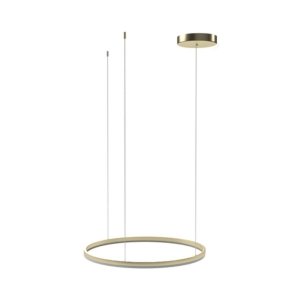 Złota lampa wisząca HALO PENDANT 80 CCT DIMM GO + REMOTE CONTROL AZ6473