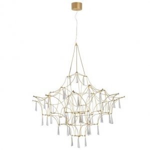 Lampa Wisząca Dekoracyjna Złota SALAMANCA LE41324 LUCES EXCLUSIVAS
