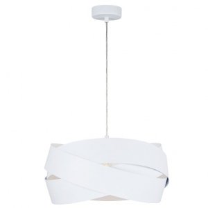 Nowoczesna Lampa Wisząca Biała TORNADO 1113 ZUMA LINE