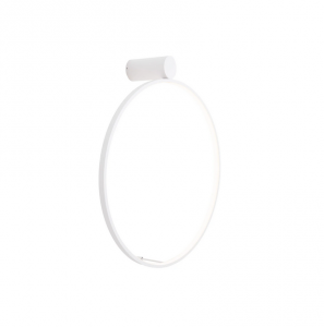 Nowoczesny Kinkiet Maxlight Visual W0434 White 22W LED barwa ciepła 3000K IP44