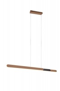 Nowoczesna Dekoracyjna Lampa Wisząca LED W Kolorze Brązowym HELIOS 343310365 TRIO
