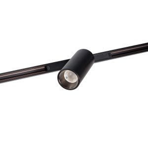 Reflektor do szynoprzewodu LED czarny tuba minimalistyczny nowoczesny On-Off- MICRO11 N0002N MAXLIGHT