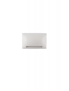Kinkiet zewnętrzny LED biały prostokątny wypukły minimalistyczny nowoczesny IP65 PLASENA LE75300 Luces Exclusivas