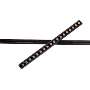 Raster do szynoprzewodu czarny obrotowy LED listwa minimalistyczny nowoczesny MICRO11 N0004N MAXLIGHT