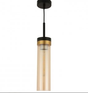 Lampa wisząca Malika czarny PL0140-1 Yaskr E27