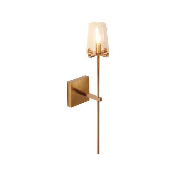Kinkiet ścienny szklany złoty CLASSICO 62 CM Step Into Design ST-DL8502 gold