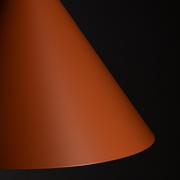 Pomarańczowa lampa wisząca ZENITH L teracotta 11483 Nowodvorski Lighting