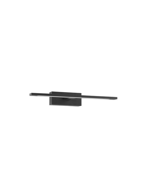 Lampa ścienna kinkiet LED czarny nad lustro listwa minimalistyczny IP44 IPIALES LE42406 Luces Exclusivas