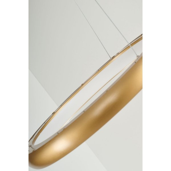 Lampa Wisząca Nowoczesna Okrąg LED ANTONIO 81 CCT CO + REMOTE CONTROL AZ5067 AZZARDO