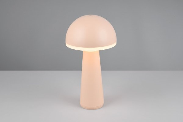 Nowoczesna Dekoracyjna Lampka Stołowa LED W Kolorze Piaskowym FUNGO R57716166 RL IP54