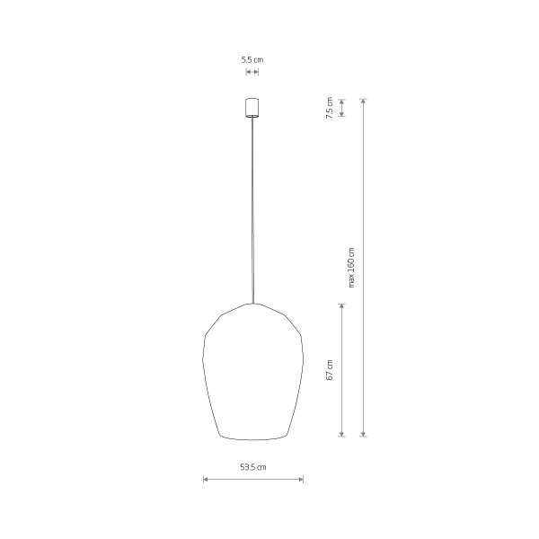 Naturalna Lampa Wisząca Z Bambusa W Stylu Boho HAITI L 11165 Nowodvorski Lighting