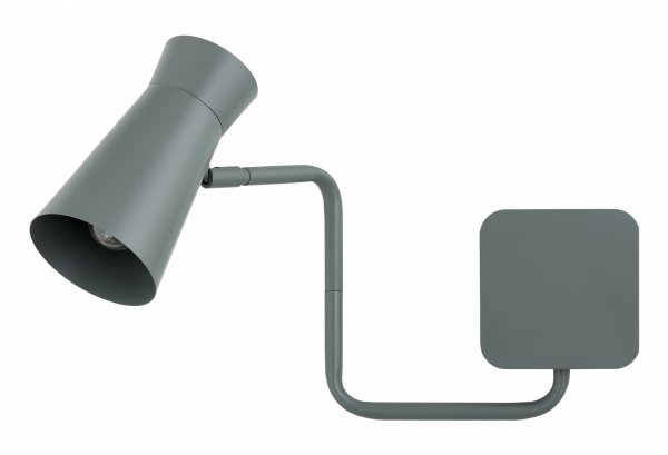 Designerski kinkiet w kolorze szałwi nowoczesny regulowany wysięgnik klasyczny minimalistyczny LORD 8883 Argon 