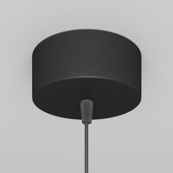 Lampa wisząca nowoczesna klasyczna LED tuba aluminium metal regulacja wysokości Orlo MAYTONI P085PL-12W3K-B