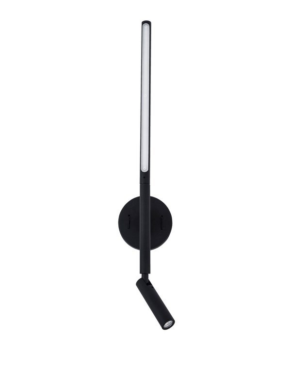 Czarny Kinkiet Ścienny LUCES EXCLUSIVAS BIESCAS Le42260 LED 6W+3W
