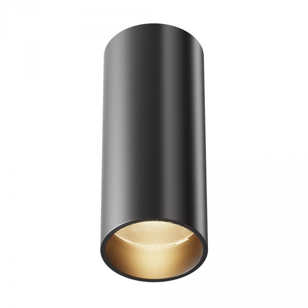 Lampa Sufitowa Tuba Aluminiowa FOCUS LED C056CL-L12B3K-W-D-B MAYTONI