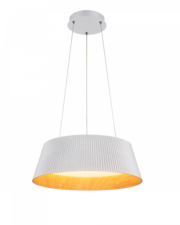 Biała lampa wisząca FRILL LED 45 cm ST-DL6487-WH Step Into Design