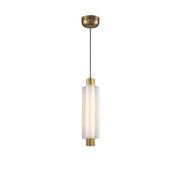Designerska lampa wisząca OSMO-1 Led złota 38 cm ST-15038P-1 Step into Design