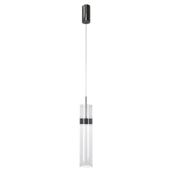 Designerska lampa wisząca grafitowa nowoczesna art deco glamour AMBIENTE LED CCT LP-1510/1P GR Light Prestige