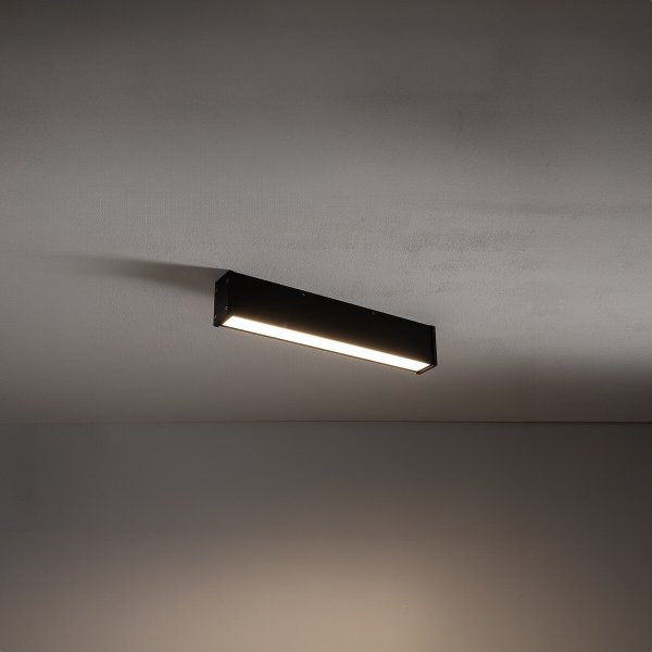 Zewnętrzna Lampa Sufitowa OUTLINE LED S BLACK 11360 Nowodvorski