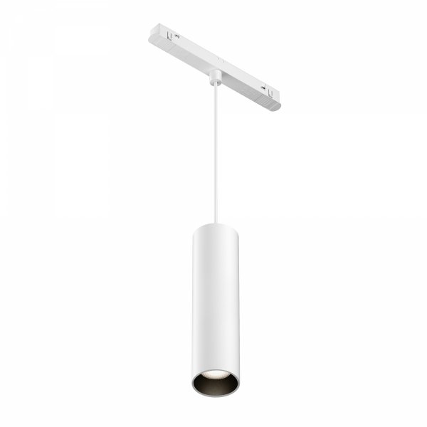 Biała Lampa Szynoprzewodowa Tuba Wisząca Magnetyczna FOCUS EXILITY TR041-2-12W4K-W MAYTONI