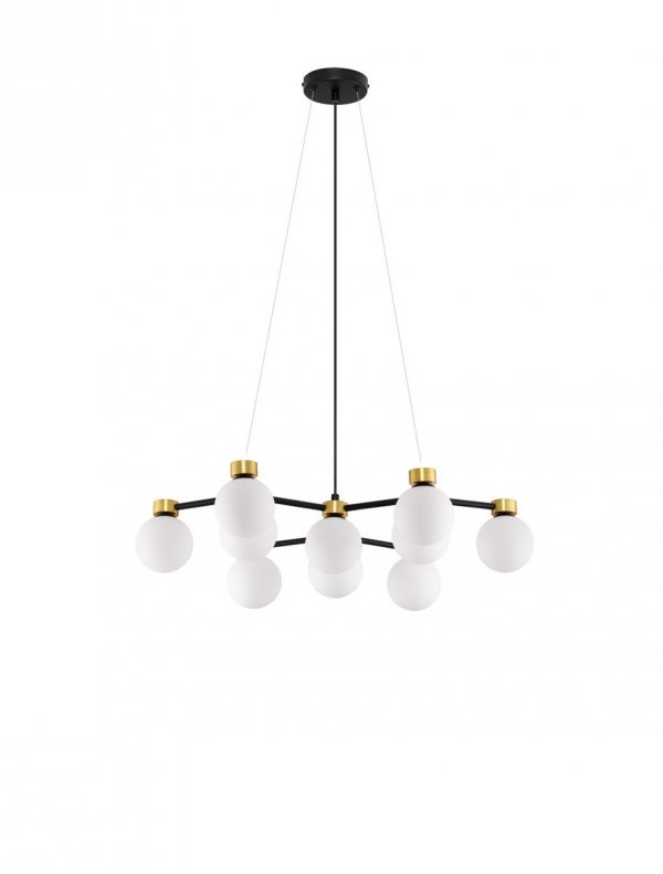 Designerska lampa wisząca nowoczesna art deco szklane klosze kule CAMINOS LE44543 Luces Exlusivas