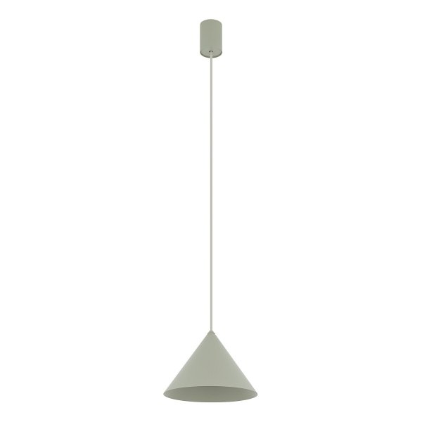 Zielona lampa wisząca ZENITH S  Sage green 11488 Nowodvorski Lighting