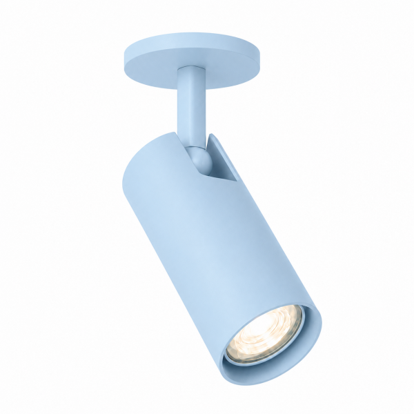 Reflektor sufitowy wpuszczany regulowana tuba niebieski minimalistyczny uniwersalny LINCA 9016 Argon