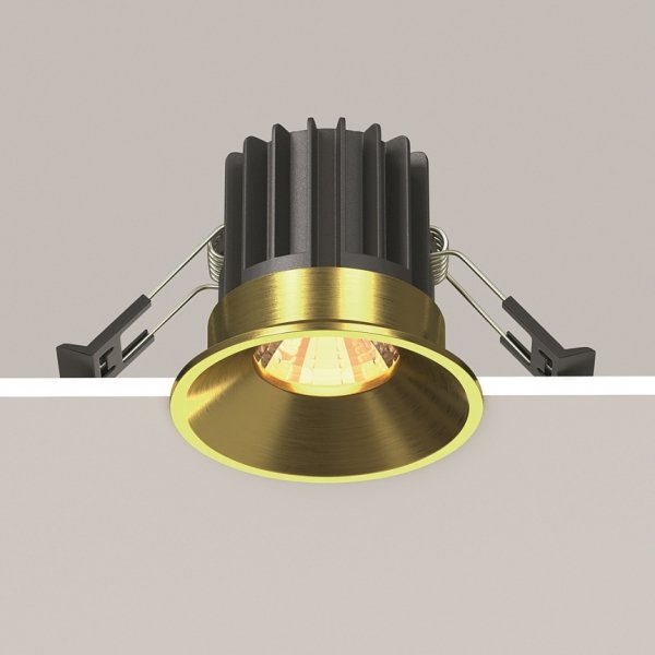 Mosiężna Oprawka Wpuszczana Downlight Round Maytoni DL058-7W3K-BS