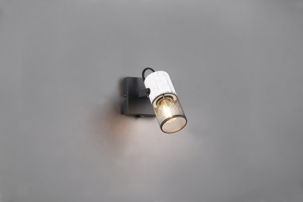 Kinkiet Ścienny Minimalistyczny Czarno Biały Vintage TOSH 804370134 TRIO