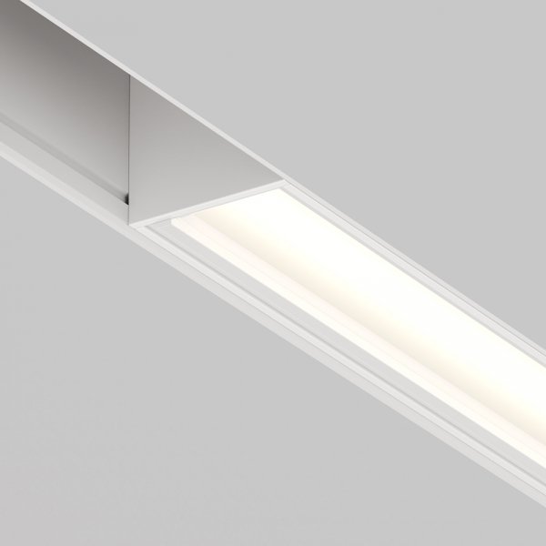 Ścieżka świetlna lampa szynowa LED aluminium biała możliwość ściemniania Parete MAYTONI TR106-4-18W-DS-W