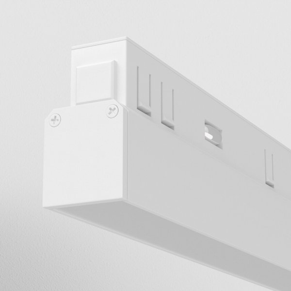 Ścieżka świetlna listwa LED do szynoprzewodu magnetycznego aluminium biała BASIS  MAYTONI TR030-2-12W4K-W