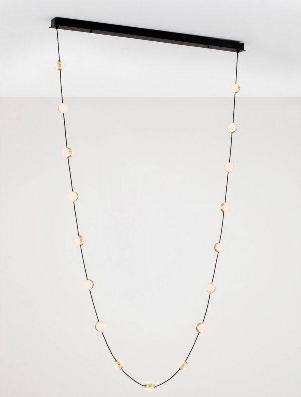 Nowoczesna designerska lampa wisząca złote kule CUTERVO LE44604 Luces Exlusivas