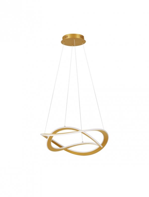 Nowoczesna Złota Lampa Wisząca LED JAUJA LE44328 LUCES EXCLUSIVAS