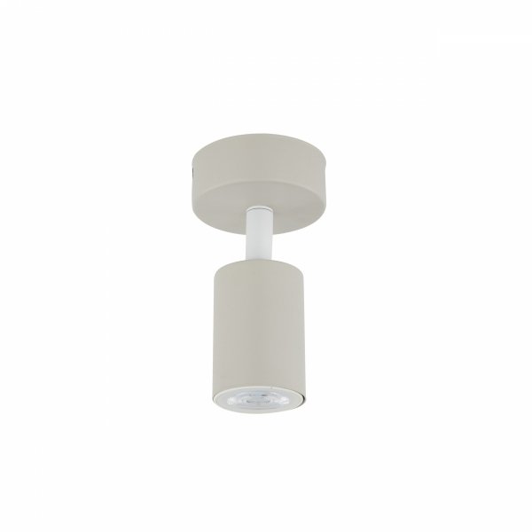 Nowoczesna oprawa ścienno sufitowa do pokoju dziecięcego beżowa tuba reflektor spot kinkiet LIVIA BEIGE 10222 TK-Lighting