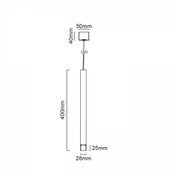 Lampa Sufitowa Prosta Czarno Złota Q I NERO/ GOLD 40 OR85105 ORLICKI DESIGN