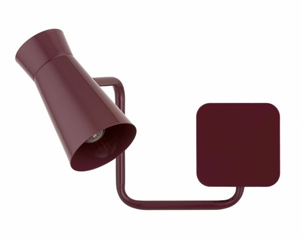 Designerski kinkiet bordowy nowoczesny regulowany wysięgnik klasyczny minimalistyczny LORD 8881 Argon 