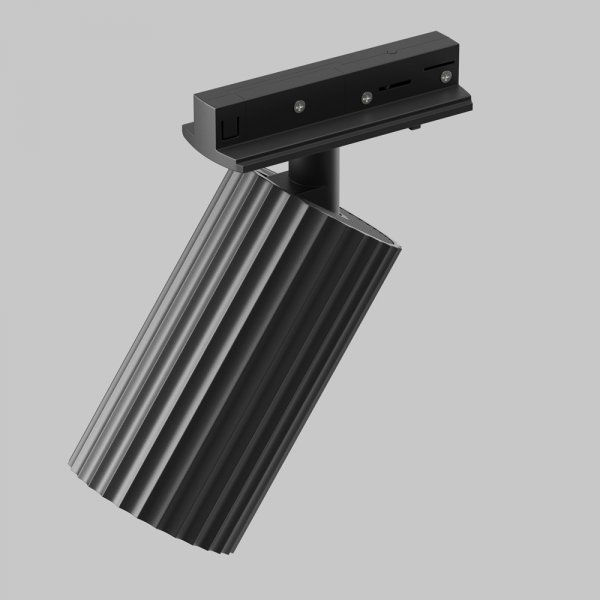  Ścieżka świetlna lampa szynowa nowoczesna regulowana tuba aluminium czarny Calipso MAYTONI TR218-1-GU10-BK