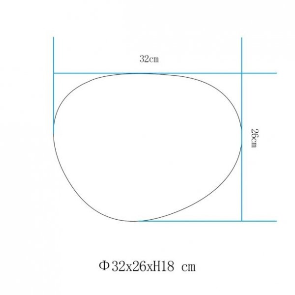 Lampa ogrodowa LED kamień 32cm dekoracyjna ozdobna zmiana kolorów na pilota PEBBLE ES-ST004 Step Into Design