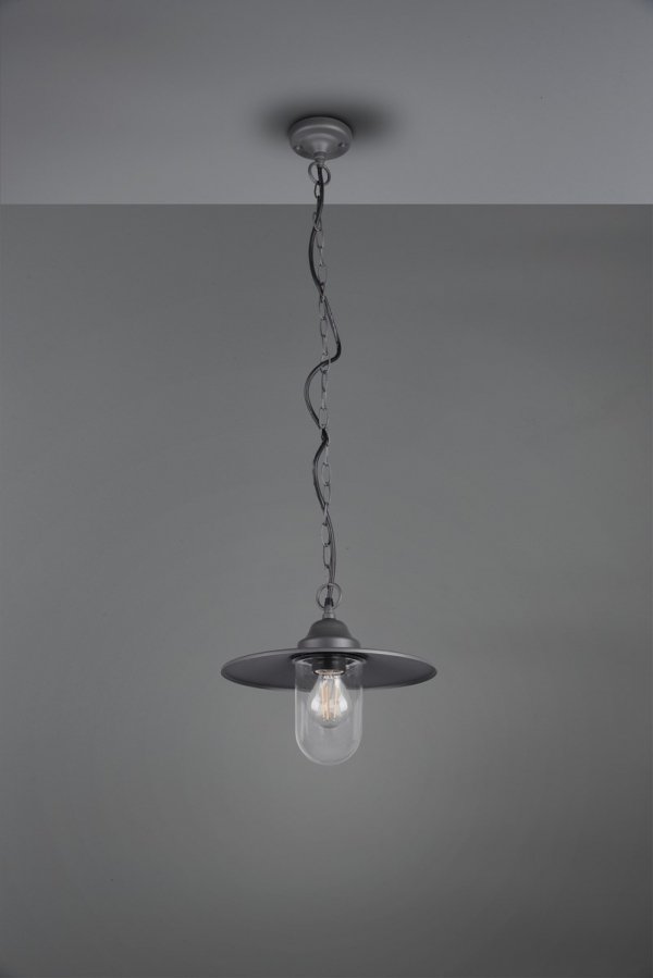 Zewnętrzna Lampa Wisząca Vintage Antracyt BRENTA 301760142 TRIO