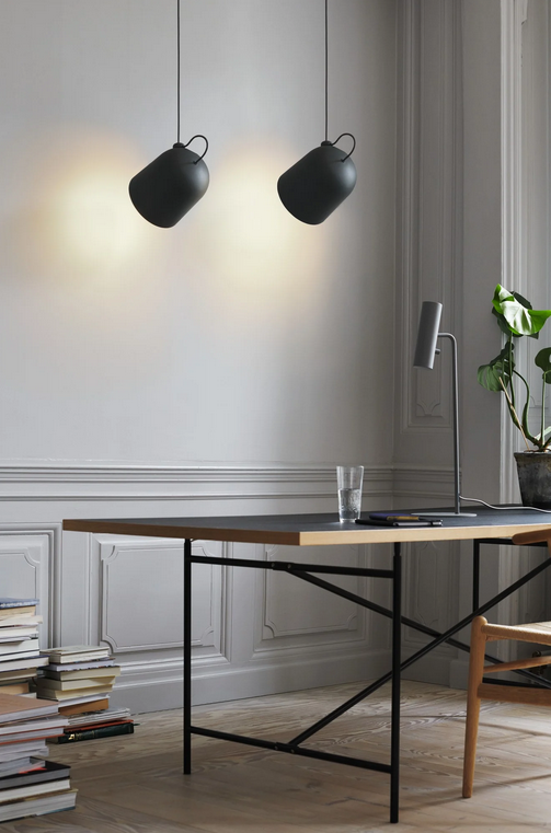 Czarna lampa wisząca ANGLE NORDLUX 2020673003 Loft